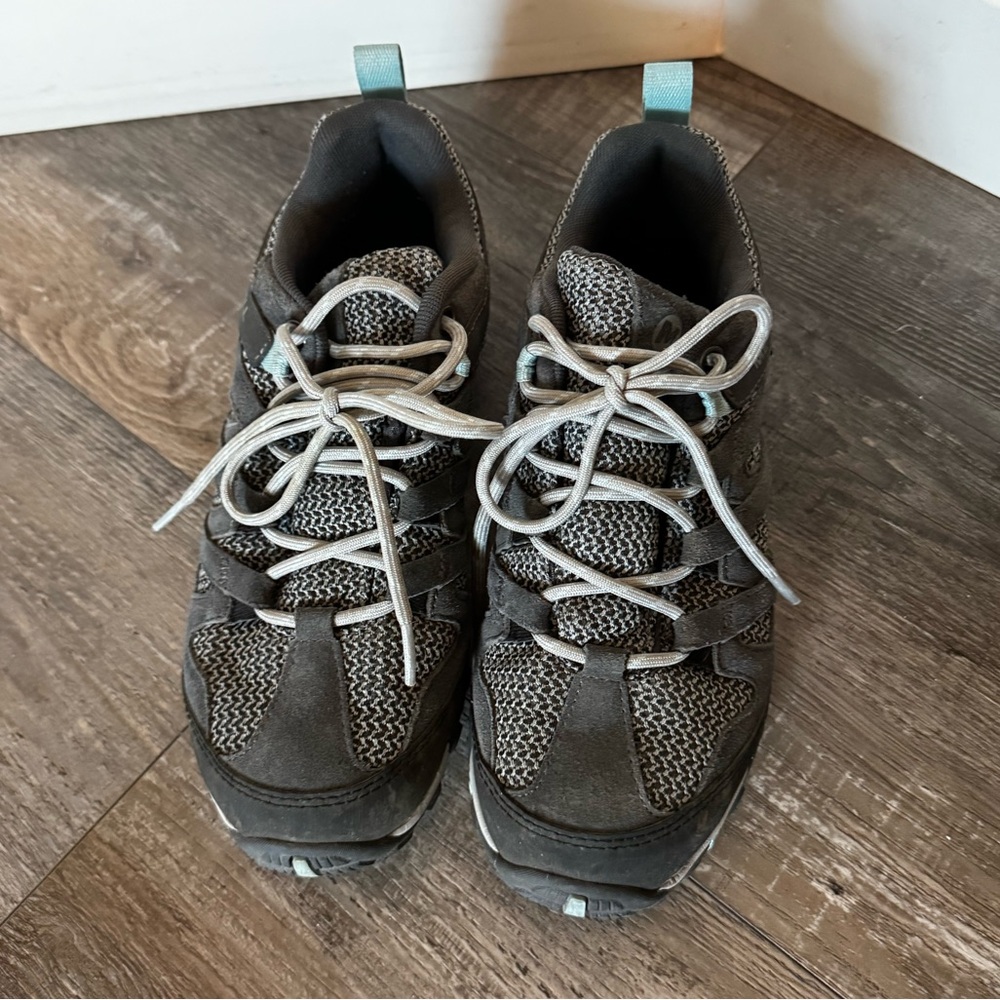 Merrell Women’s  Alverstone Waterproof Hiking Shoes Storm Size 8 Like New